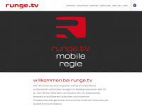 runge.tv Webseite Vorschau