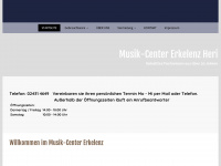 musik-center-erkelenz.de Webseite Vorschau
