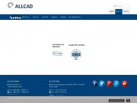 allcad.de Webseite Vorschau