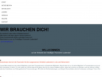 ffw-laubendorf.de Webseite Vorschau