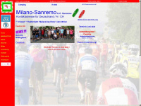 milano-sanremo.net Webseite Vorschau