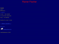 rainerfischer.de Webseite Vorschau