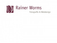 rainerworms.de Webseite Vorschau