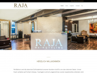 raja-hairstyling.ch Webseite Vorschau