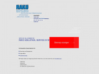 rako-edelstahl.de Webseite Vorschau