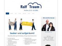 ralf-traum.de Webseite Vorschau