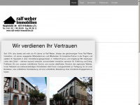 ralf-weber-immobilien.de Webseite Vorschau