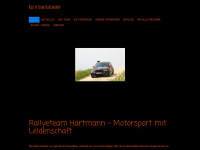rallyeteam-hartmann.de Webseite Vorschau