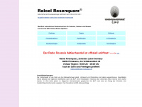 raloel-rosenquarz.de Webseite Vorschau