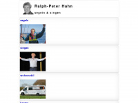 ralph-peter-hahn.de Webseite Vorschau