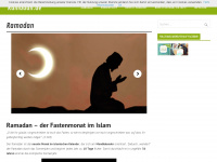 ramadan.de Webseite Vorschau