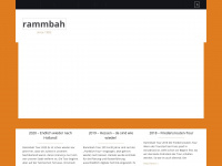 rammbah.de Webseite Vorschau