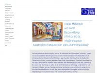 rampart.ch Webseite Vorschau