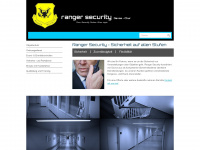 rangersecurity.ch Webseite Vorschau