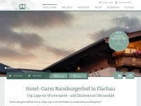 ransburgerhof.at Webseite Vorschau