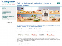 rapido-service.ch Webseite Vorschau