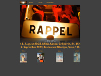 rappel.ch Webseite Vorschau
