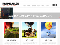 rappiballon.ch Webseite Vorschau