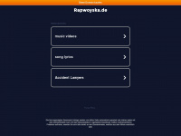 rapwoyska.de Webseite Vorschau