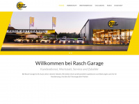 raschgarage.ch Webseite Vorschau