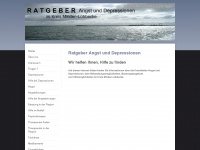 ratgeber-angst-depressionen.de Webseite Vorschau