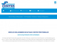 rathauscenter-fuerstenwalde.de Webseite Vorschau