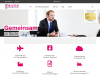 ratis.de Webseite Vorschau