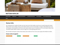 rattan-sofa.de Webseite Vorschau