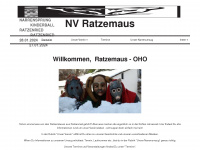 ratzemaus.de Webseite Vorschau