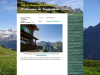 ratzi-berggasthaus.ch Webseite Vorschau