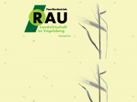 rau-agrar.de Webseite Vorschau