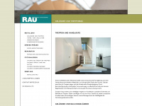 rau-metallbau.de Webseite Vorschau