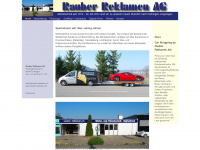 rauber-reklamen.ch Webseite Vorschau