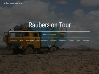 raubers-on-tour.ch Webseite Vorschau