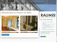 raum9.at Webseite Vorschau