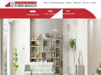 raumausstatter-kiekbach.de Webseite Vorschau