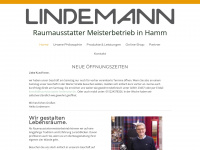 raumausstatter-lindemann.de Webseite Vorschau