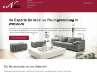 raumausstatter-niens.de Webseite Vorschau