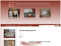 raumausstattung-kretz.de Webseite Vorschau