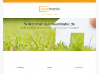 raummatrix.de Webseite Vorschau