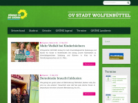 gruene-wolfenbuettel.de Webseite Vorschau