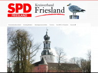 spd-friesland.de Webseite Vorschau