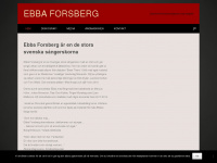 ebbaforsberg.com Webseite Vorschau