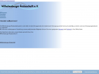 wilhelmsburger-aerzteschaft.de Webseite Vorschau