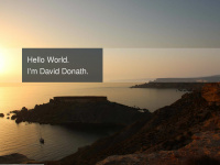 david-donath.de Webseite Vorschau