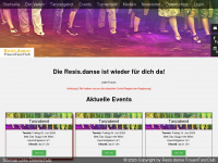 resisdanse.at Webseite Vorschau