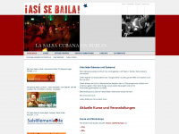 asi-se-baila.de Webseite Vorschau
