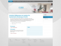 isbb.org Webseite Vorschau