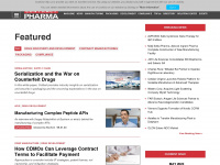 contractpharma.com Webseite Vorschau