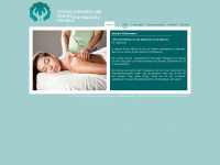 physiotherapie-marzahn.de Webseite Vorschau